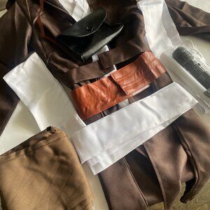 Brown & White Jedi Costume Set